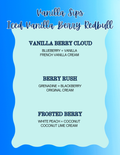 Vanilla Sips (Iced Vanilla Berry Redbull)